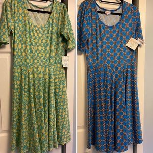 NWT XL Nicole dresses. Set of 2
